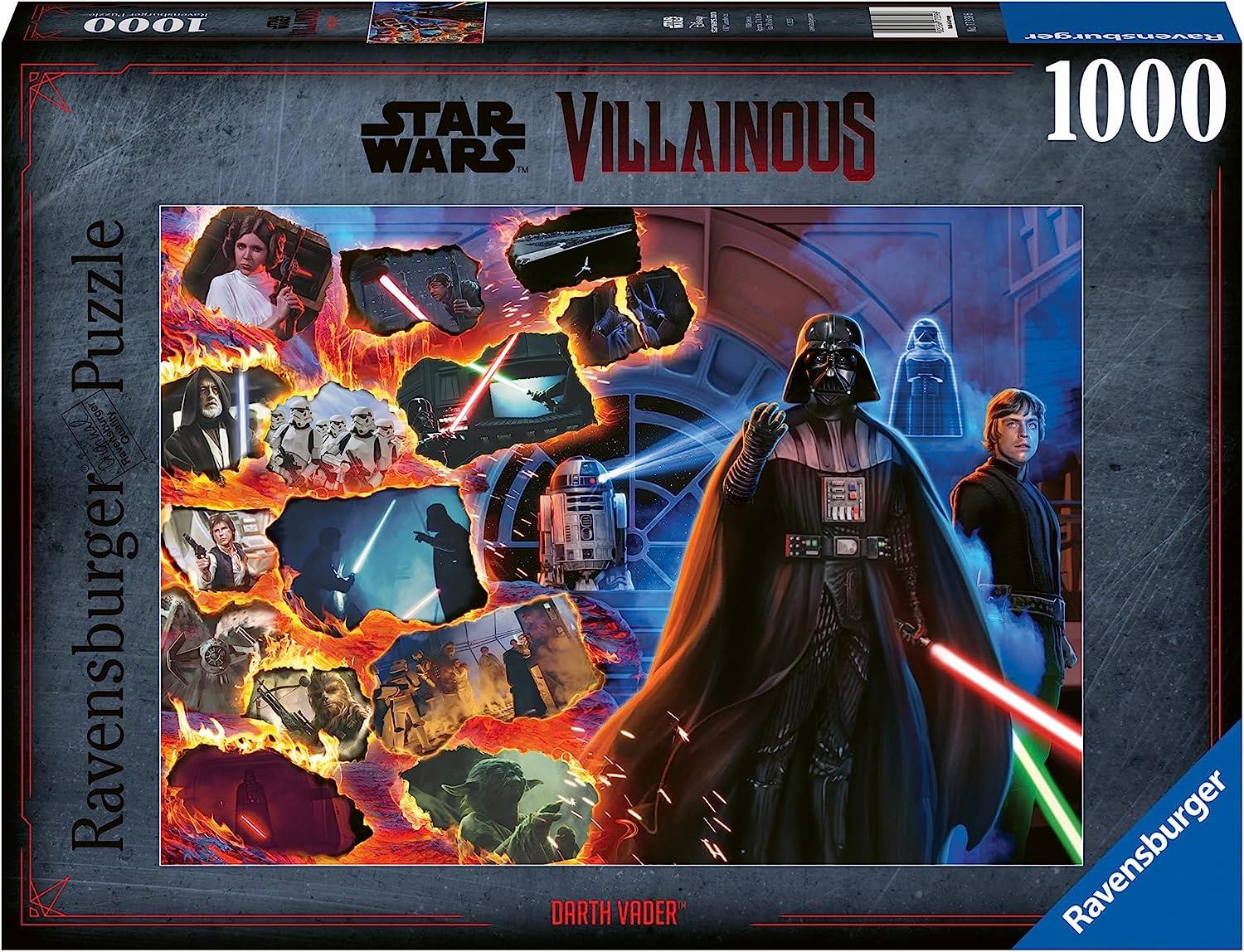 Ravensburger Star Wars Villainous Darth Vader Jigsaw Puzzle 1000 Pieces