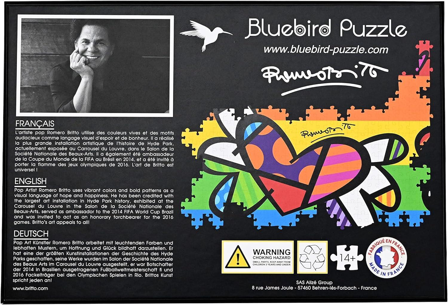 Puzzle Romero Britto - Britto Garden - 1000 pièces -Bluebird-Puzzle-F-90018