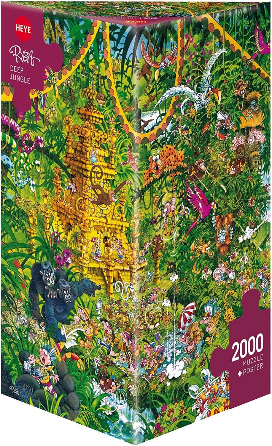 Heye Michael Ryba Trafalgar 2000 Piece Jigsaw Puzzle & Poster