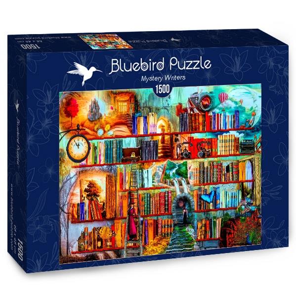 Puzzle Mystery Writers - 1500 pièces -Bluebird-Puzzle-70280