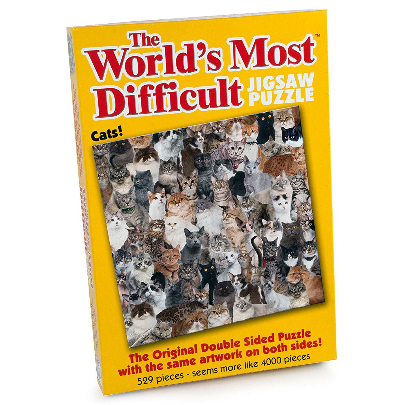 World's Most Difficult Jigsaw Puzzle/Dog EditionDouble Sided/529