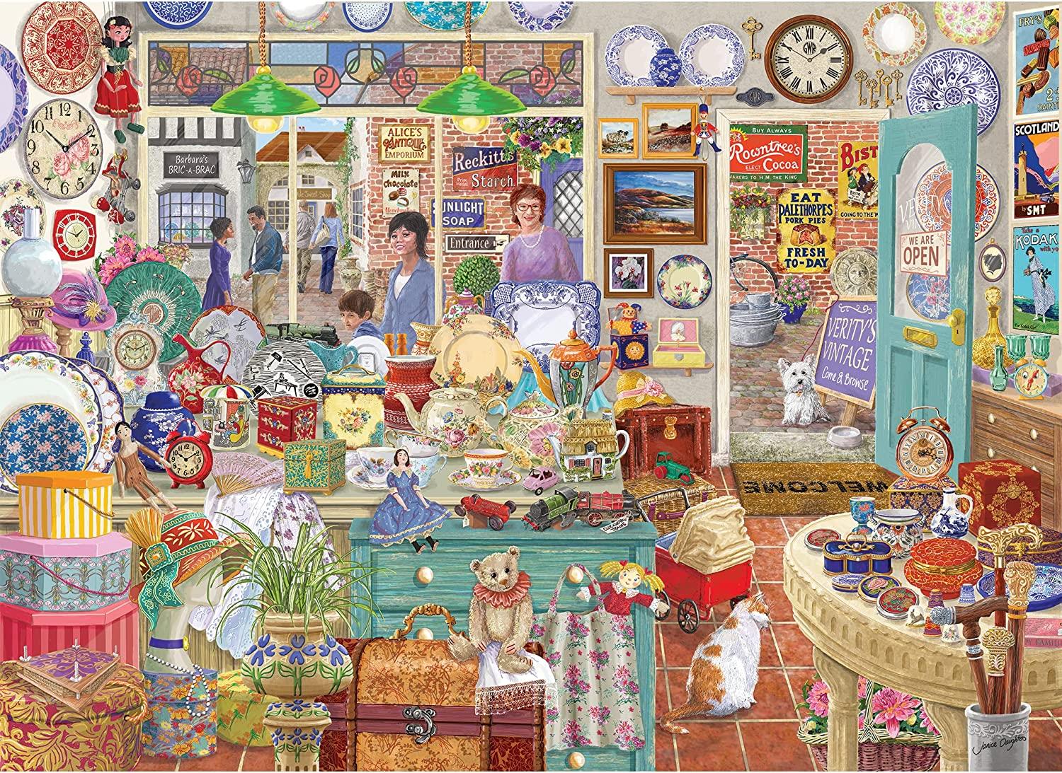 Vintage jigsaw high quality puzzle