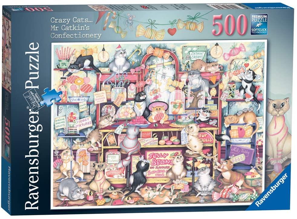 Ravensburger Crazy Cats Mr Catkin's Confectionery Jigsaw Puzzle