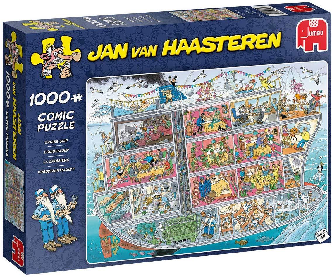 Jan van Haasteren Cruise Ship Jigsaw Puzzle (1000 Pieces)