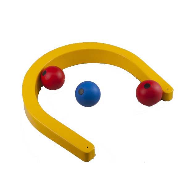 Horseshoe Target for New Age Kurling Bowls and Boccia