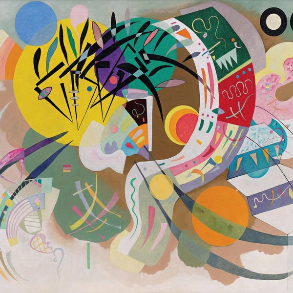 Grafika Kandinsky - Dominant Curve Jigsaw Puzzle (1500 Pieces)