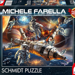 Schmidt Michele Farella: Magical Star Worlds Weightless in Space Jigsaw Puzzle (1000 Pieces)