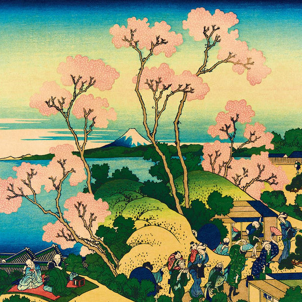 Bluebird Art Katsushika Hokusai - Shinagawa on the Tokaido, 1832 Jigsaw Puzzle (1000 Pieces)