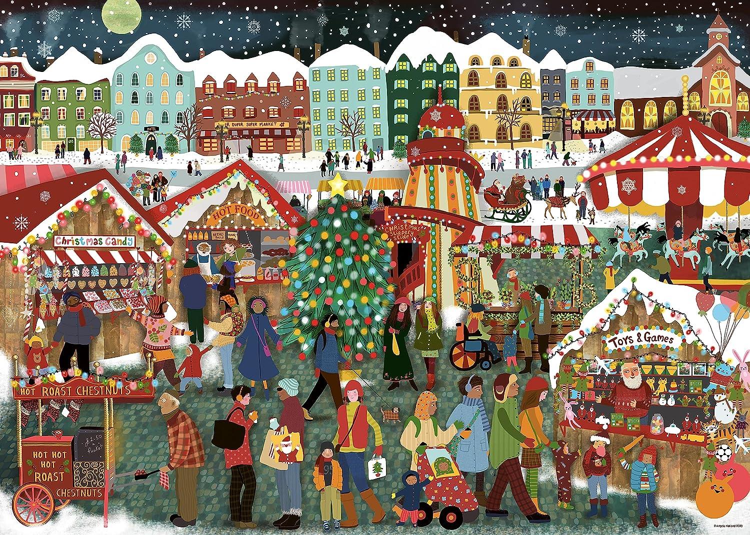 Ravensburger Christmas Market Jigsaw Puzzle (1000 Pieces)