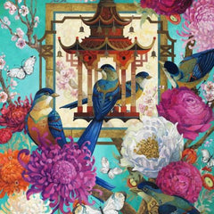 Bluebird The Asiatic Garden Jigsaw Puzzle (1000 Pieces)