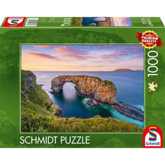 Schmidt Ireland Great Pollet Sea Arch Jigsaw Puzzle (1000 Pieces) DAMAGED BOX