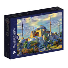 Bluebird Hagia Sophia, Istanbul, Turkey Jigsaw Puzzle (1000 Pieces)