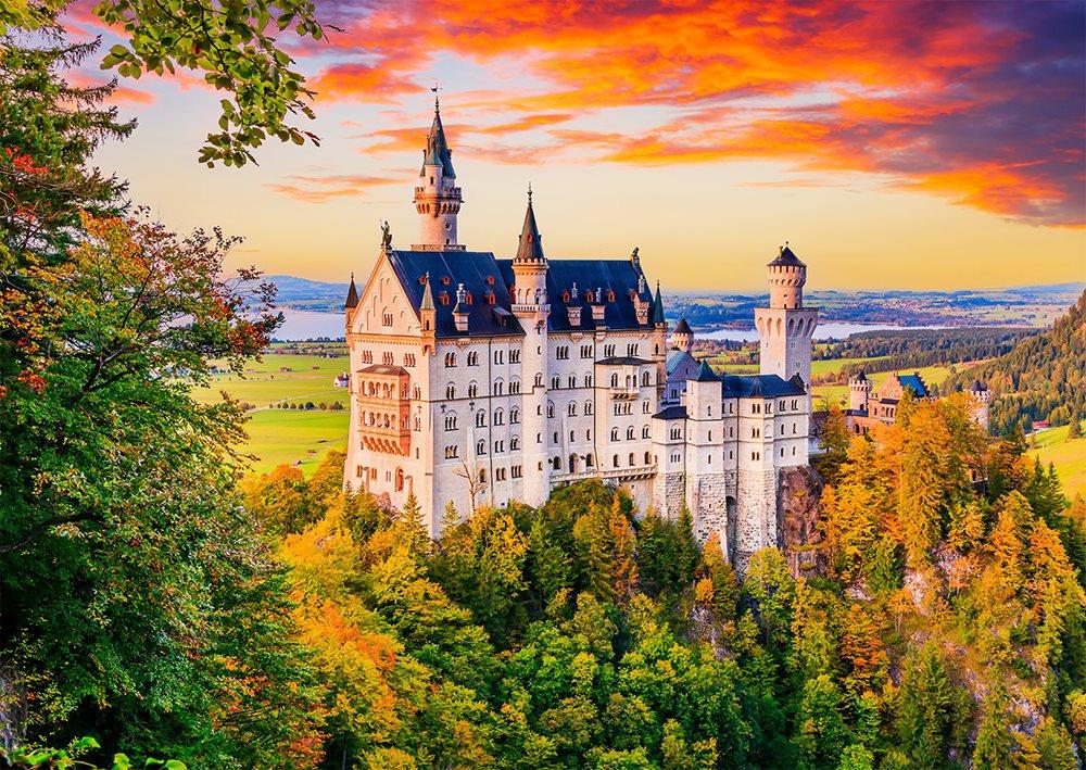 Enjoy Neuschwanstein Castle, Germany Jigsaw Puzzle (1000 Pieces)