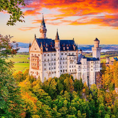 Enjoy Neuschwanstein Castle, Germany Jigsaw Puzzle (1000 Pieces)