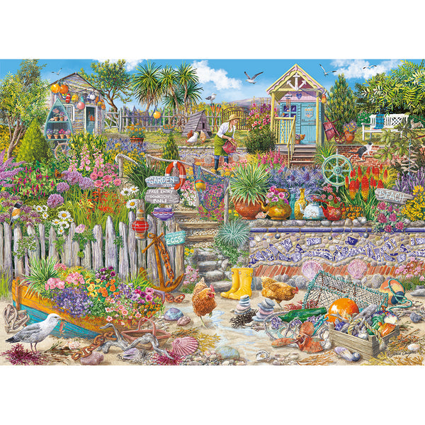 Gibsons Beachcomber's Garden Jigsaw Puzzle (1000 Pieces)