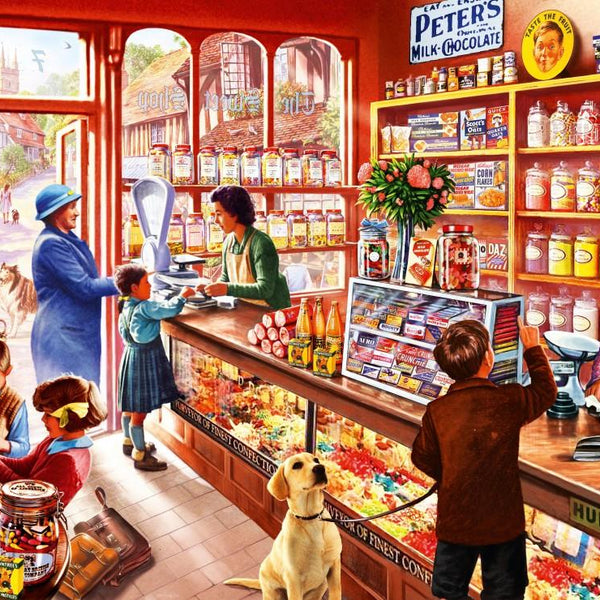 Bluebird Sweetshop Jigsaw Puzzle (500 Pieces)