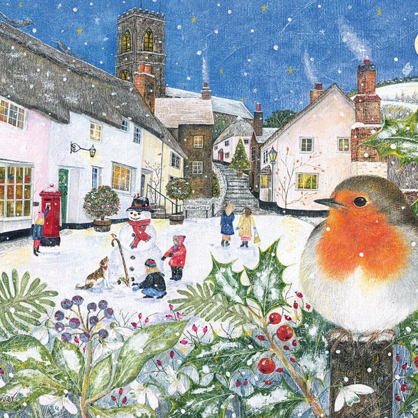 Otter House Village Robin Jigsaw Puzzle (1000 Pieces)