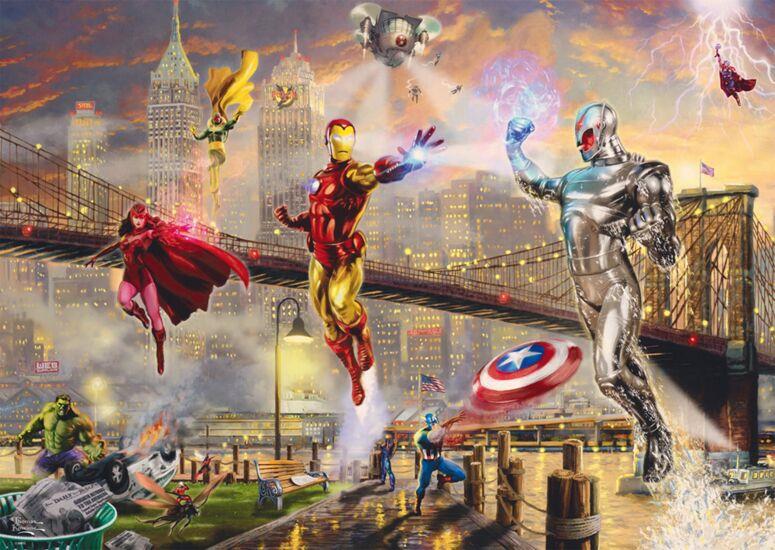 Schmidt Marvel Iron Man Jigsaw Puzzle (1000 Pieces)