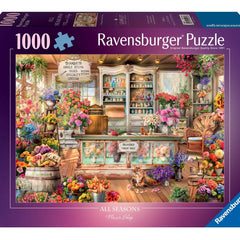 Ravensburger All Seasons Flower Shop Jigsaw Puzzle (1000 Pieces)