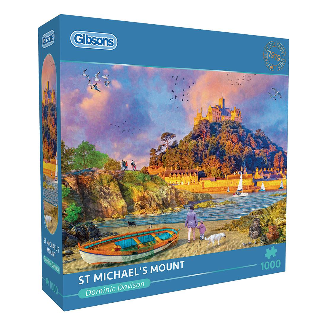 Gibsons St Michael's Mount Jigsaw Puzzle (1000 Pieces) – PDK