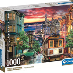 Clementoni San Francisco Jigsaw Puzzle (1000 Pieces)