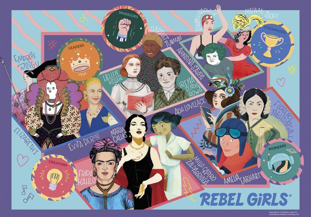 Gibsons Rebel Girls Jigsaw Puzzle (100 Xxl Pieces) Damaged Box – Pdk