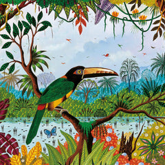 Pieces & Peace Aracari à Collier Jigsaw Puzzle (1500 Pieces)