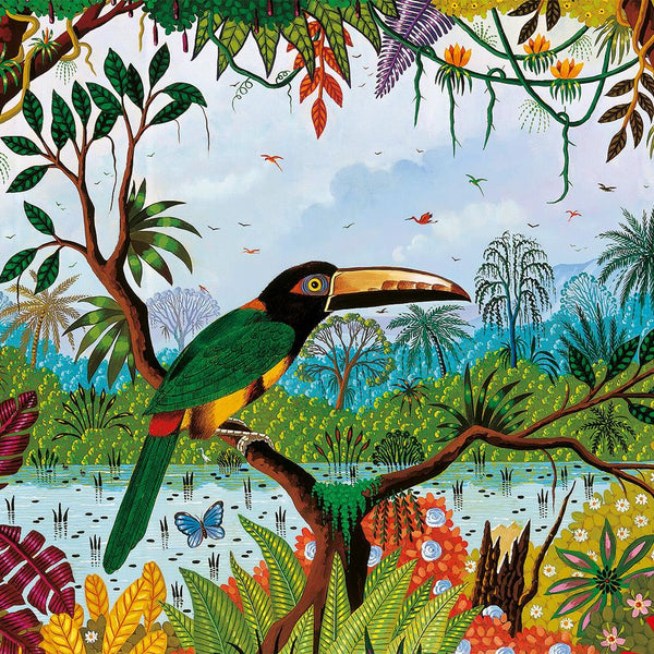 Pieces & Peace Aracari à Collier Jigsaw Puzzle (1500 Pieces)
