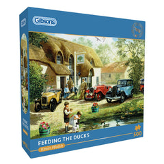 Gibsons Feeding the Ducks Jigsaw Puzzle (500 Pieces)