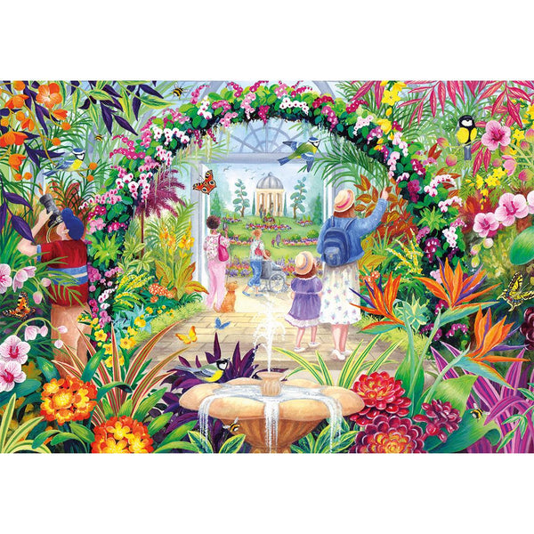 Gibsons Botanical Blooms Jigsaw Puzzle (500 Pieces)