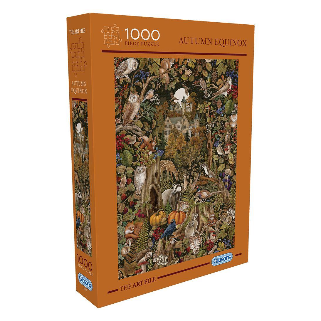 Gibsons Autumn Equinox, The Art File Jigsaw Puzzle (1000 Pieces)