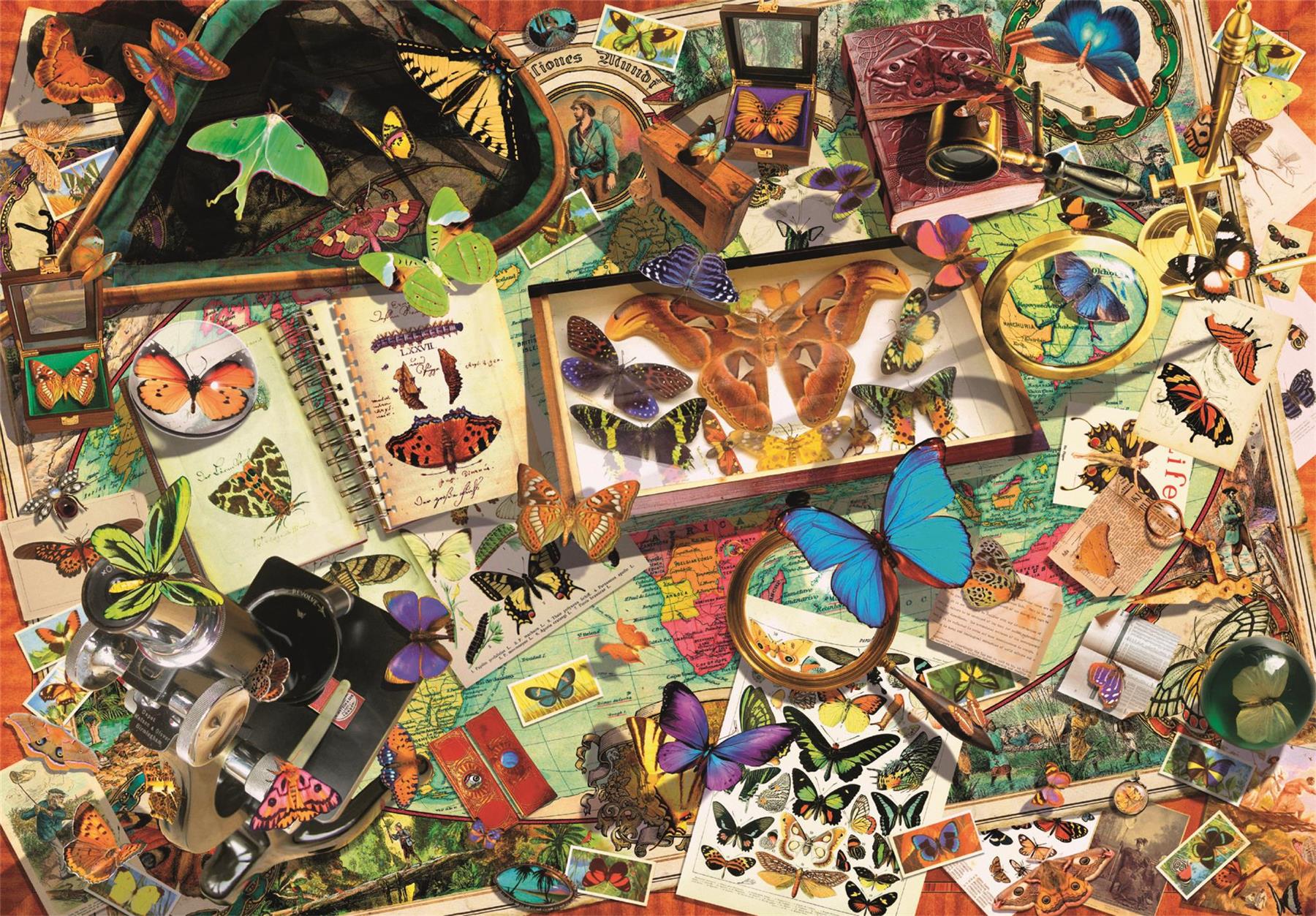 Clementoni The Butterfly Collector Jigsaw Puzzle (500 Pieces)