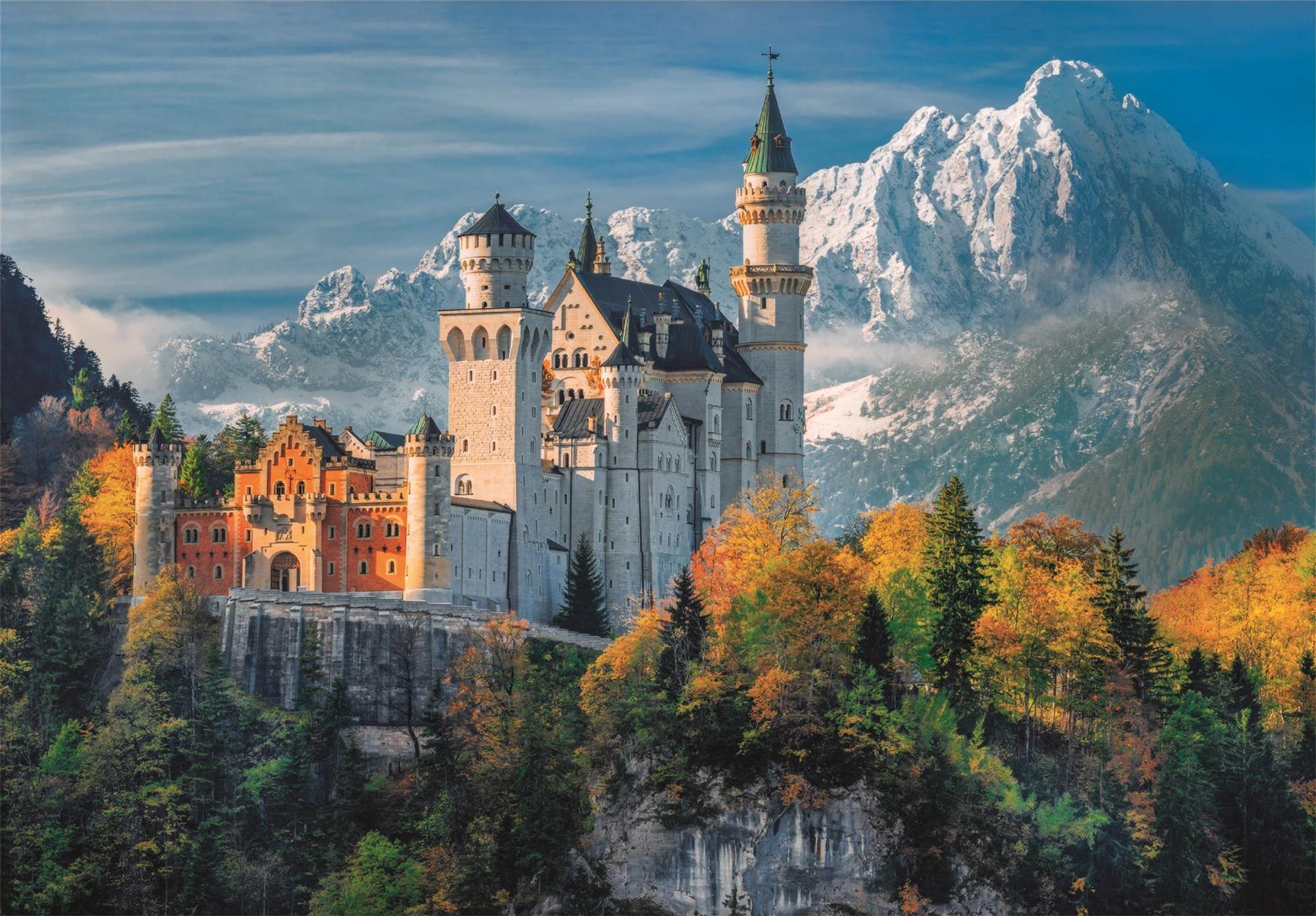 Clementoni Neuschwanstein Castle Jigsaw Puzzle (500 Pieces)