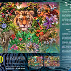 Ravensburger Jungle Tiger Jigsaw Puzzle (1000 Pieces)