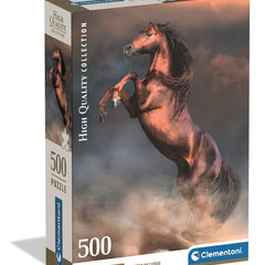 Clementoni Wild Red Stallion Jigsaw Puzzle (500 Pieces)