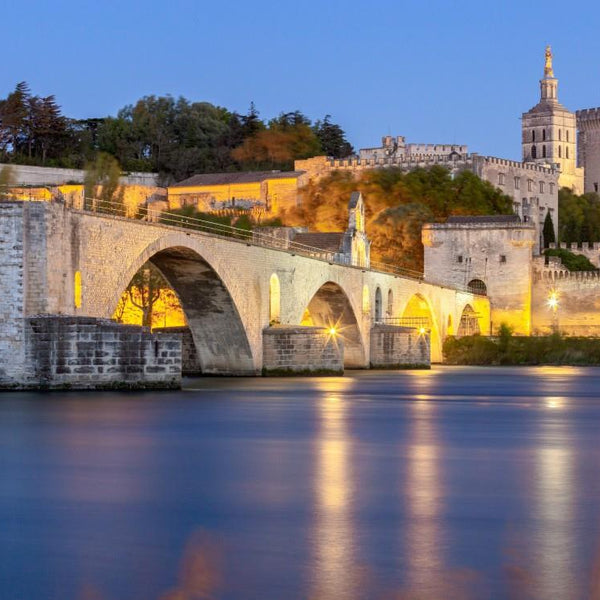 Bluebird Pont Saint Benezet, Pont d'Avignon Jigsaw Puzzle (1000 Pieces)