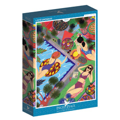 Pieces & Peace L'Eté Drômois Jigsaw Puzzle (1500 Pieces)