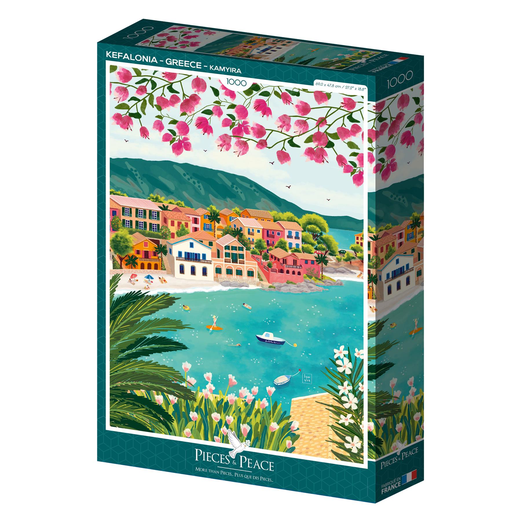 Pieces & Peace Kefalonia - Greece Jigsaw Puzzle (1000 Pieces) – PDK