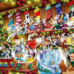 Ravensburger Disney Christmas Snowglobe Paradise Jigsaw Puzzle (1000 Pieces)