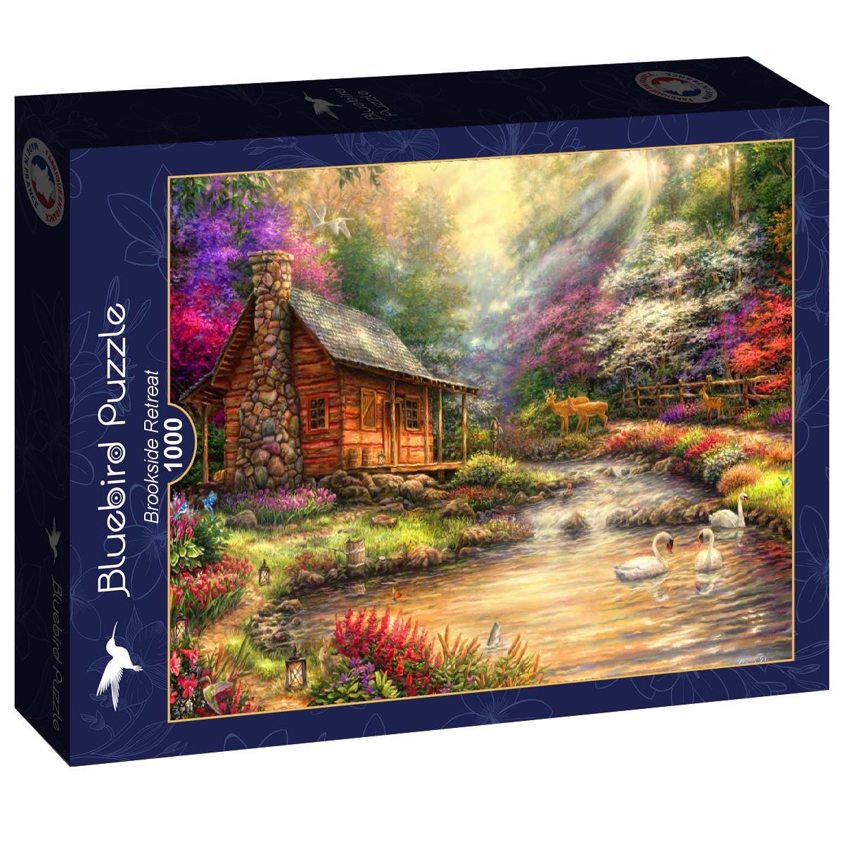 Bluebird Brookside Retreat Jigsaw Puzzle (1000 Pieces) – PDK