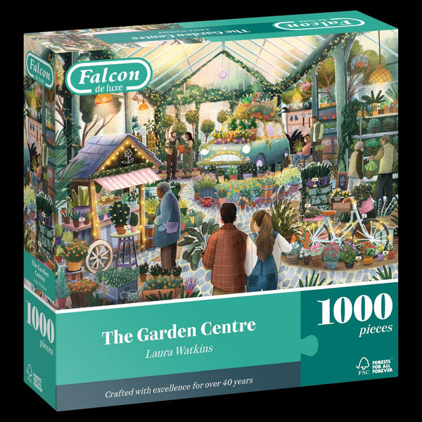 Falcon Deluxe The Garden Centre Jigsaw Puzzle (1000 Pieces)