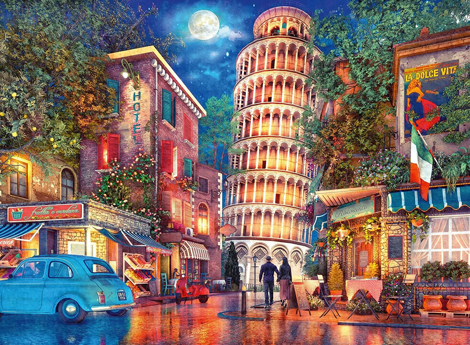 Ravensburger Evening in Pisa Jigsaw Puzzle (500 Pieces)