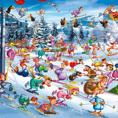 Piatnik Ruyer Christmas Skiing Jigsaw Puzzle (1000 Pieces)