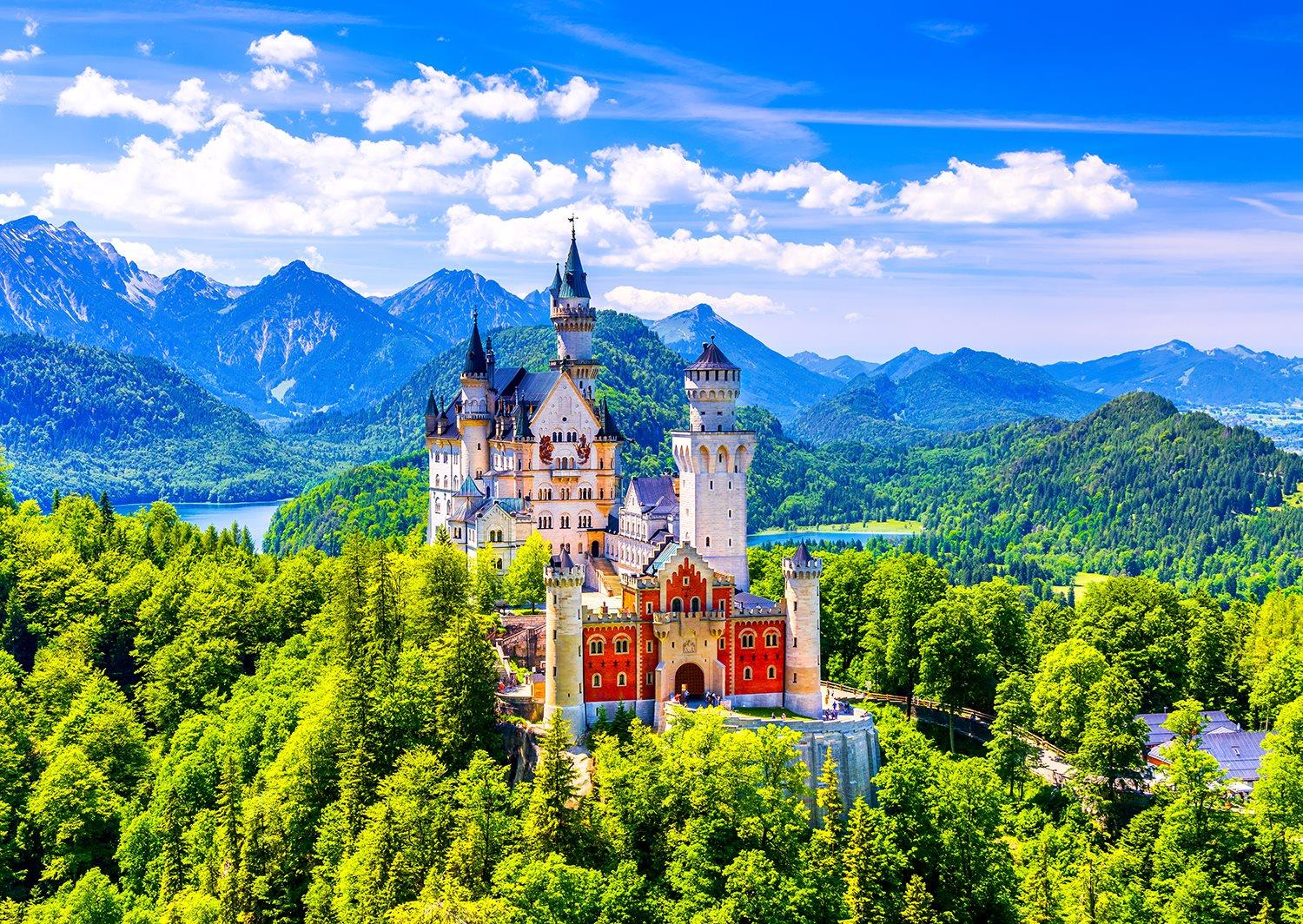 Enjoy Neuschwanstein Jigsaw Puzzle (1000 Pieces)