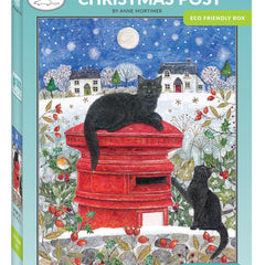 Otter House Christmas Post Jigsaw Puzzle (1000 Pieces)