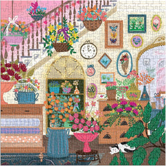 Galison Flower Shop House, Joy Laforme Jigsaw Puzzle (500 Pieces)