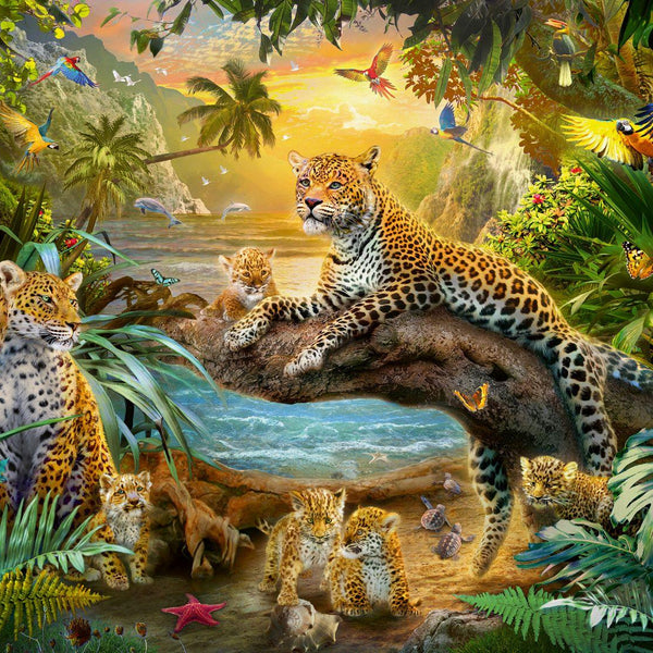 Ravensburger Leopards in the Jungle Jigsaw Puzzle (1500 Pieces)