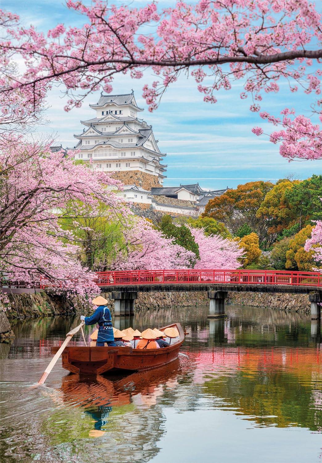 Clementoni Himeji Castle In Spring Jigsaw Puzzle (1000 Pieces) – PDK