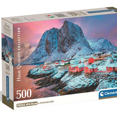 Clementoni Hamnoy Village Jigsaw Puzzle (500 Pieces)