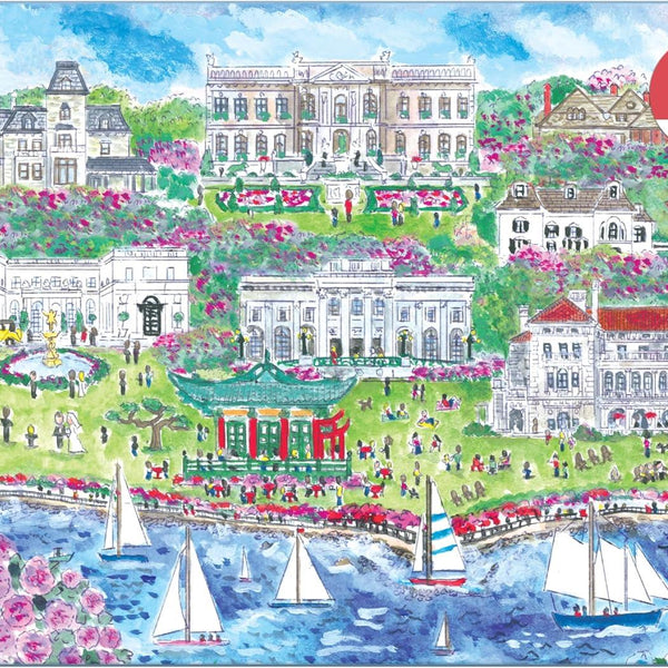 Galison Newport Mansions, Michael Storrings Jigsaw Puzzle (1000 Pieces)